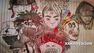 SHUT UP!! - Lil Pump ft.  6IX9INE ft .XXXTENTACION & Scarlxrd (Official Music Audio)