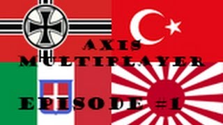 Hearts of Iron 4 Axis Multiplayer Episode 1 - The Axis Powers
