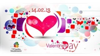 La Casita Montessori- San Valentín Feb 14, 2013