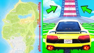 СМОЖЕТ ЛИ ЧИТ AUDI R8 ПЕРЕЛЕТЕТЬ ВСЮ КАРТУ НА СКОРОСТИ 1400 КМ/Ч! ГТА 5 МОДЫ!