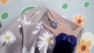 MODASI GEÇEN EŞARPLARLA  ÇANTA DİKİMİ