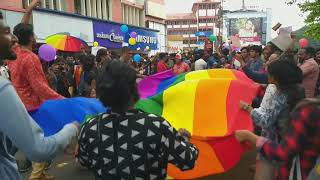Kerala Queer Pride Rally at Thrissur, Kerala on 7th October 2018