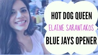 Hot Dog Queen at Blue Jays Opener