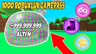 1000$ ROBUXA GAMEPASS ALDIM / Roblox Bubble Gum Simulator / Roblox Türkçe / FarukTPC