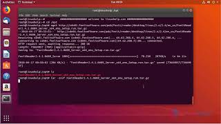 How to install Foxit Reader version 2.4.1 on Ubuntu 18.04