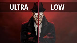 WE HAPPY FEW - PC 1080p Ultra / Low COMPARAISON GRAPHISMES + FPS