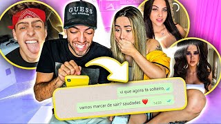 DANDO EM CIMA DE YOUTUBERS POR WHATSAPP! (Ft. Lucas Rangel)
