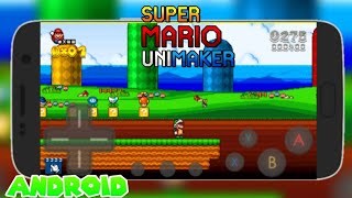 SUPER MARIO UNIMAKER OFICIAL PARA ANDROID TUTORIAL
