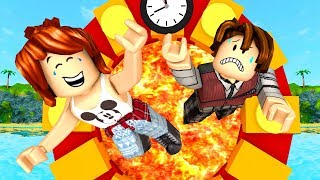Roblox - VIAGEM NO TEMPO COM VULCÃO (Adventure Time)