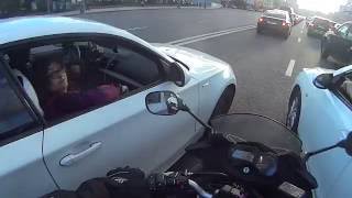 Аварии на дорогах России - #7 ( Мотоциклист пусечка )