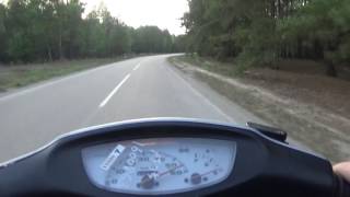 Хонда Дио 35 без пробега у нас. Тест драйв.