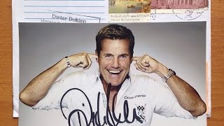 Автограф Дитера Болена (Dieter Bohlen)
