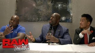 Dana Brooke crashes a Titus Worldwide press conference: Raw Fallout, Aug. 7, 2017
