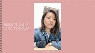 Beatles - Yesterday cover by Jennifer Chung