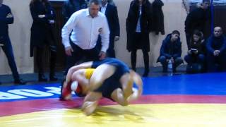 Хортинг. Бросок - передняя подножка с падением. КУБОК Украины по хортингу 2015 г.
