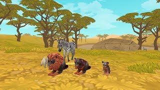 ПРОКАЧИВАЕМ ЛЬВОВ в WildCraft