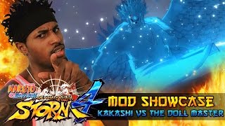 Mangekyou Rinnegan Kakashi VS The Doll Master!!! Naruto Shippuden Ultimate Ninja Storm 4 Mods