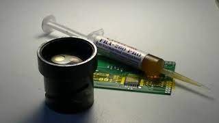 Тестирование флюса Cyberflux FRA-260   Пайка контроллера TQFP.