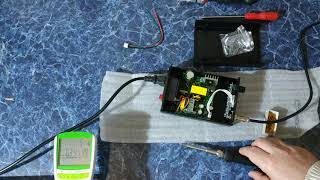 DIY First Test Hakko T12 from aliexpress kit / Первый запуск паяльной станции после сборки