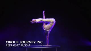 Hand Balance Act (Ref# 0677 Russia)