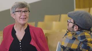 Leidmedien im Gespräch mit Theresia Degener