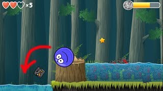 RED BALL 4 THE GIANT BLUE BALL - THE FOREST BOSS FIGHT!