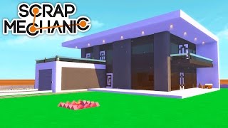 Самый Крутой ДОМ, Хаммер, УАЗИК - Scrap Mechanic