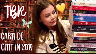 TBR 2019 | Cartile pe care vreau sa le citesc in acest an
