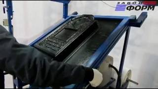 Изготовление формы памятника из АБС-пластика