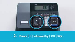 Casio SE G1  Journal Mode Switching