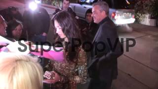 Danny Huston and Olga Kurylenko greet fans at W Magazine ...