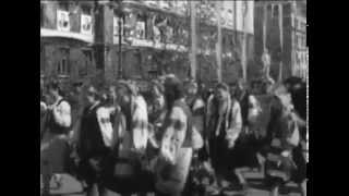 Старе відео міста Станіслав - "Першотравневе свято", 1958 р.