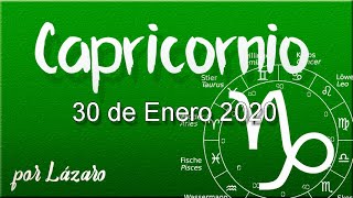 CAPRICORNIO Horóscopo de hoy 30 de Enero 2020 | Solo por curiosidad, diría que si