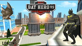 Multi Bat Hero Vs City Police | Flying Bat Superhero City Rescue - Android GamePlay