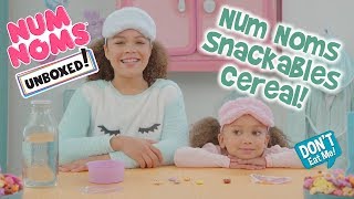 UNBOXED! | Num Noms | Episode 7: Num Noms Snackables Cereal