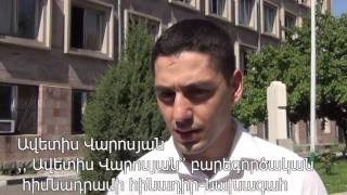 AVETIS VAROSYAN BAREGORCAKAN HIMNADRAM