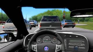 City Car Driving 1.3.3 - Saab 9-3