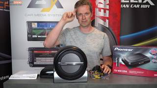 Pioneer Aktivwoofer TS-WX120A und TS-WX210A  - feiner Aktivbass für euer Auto