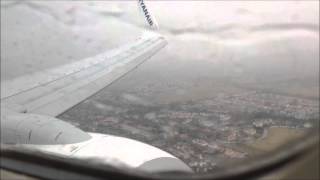 Ryanair Landing Prestwick