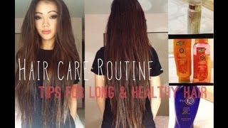 Hair Care Routine: Tips for Growing Long and Healthy Hair