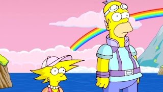 Прохождение The Simpsons Game с переводом часть 14 - Японские Колориты [HD 1080p]