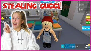 Stealing Gucci Clothes!