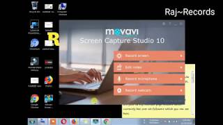 Movavi Screen recorder Capture Studio Review and Tutorial in HINDI