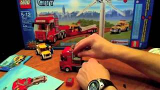 LEGO Time-Lapse Build: City Wind Turbine Transport (7747)