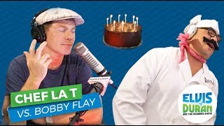 Bobby Flay and Chef La T Celebrate Elvis' Birthday | Elvis Duran Exclusive