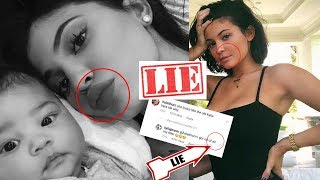 KYLIE Jenner LIED saying she REMOVED ALL of her LIP FILLER!