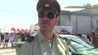 CARABINEROS DE CHILE PRESENTA EN FIDAE 2014 LOS NUEVOS DODGE CHARGER POLICE INTERCEPTOR