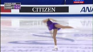World Figure Skating Championships 2015. SP. Rika HONGO