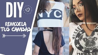 DIY Ideas para remodelar tus camisas viejas