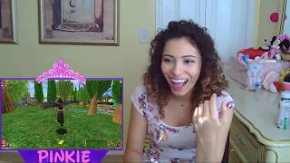 Woman has hiccups on stream